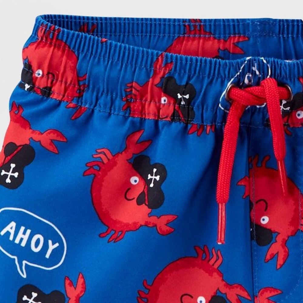 NWT Rashguard Swim Trunks Set - Picture 2 of 3